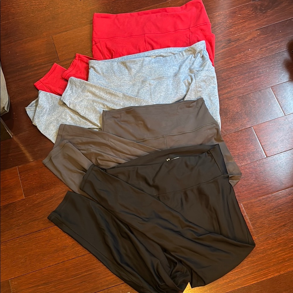 Bundle Colorful Women’s Workout Leggings XL